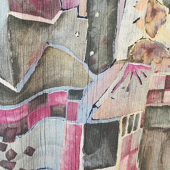 Vintage CM Shapes Empire Waist Modest Maxi Dress 8 - Picture 2 of 7